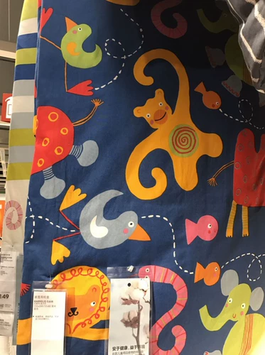 [Ikea Ikea Купить] Одеяло Basliddeur и наволочка для одиночного детского одеяла