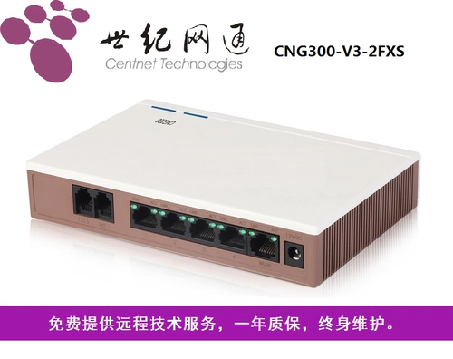 Century Netcom CNG300-2FXS Voice Gateway Voip Voip IAD Моделирование Gateway