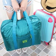 Túi quà tặng quá khổ nữ túi du lịch lớn nam dòng vải đơn tải trọng quần áo vai hành lý xách tay túi du lịch