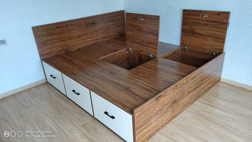 Производитель мебели Tianjin Direct -Ssoing Bed односпальная кровать с двуспальной кровать