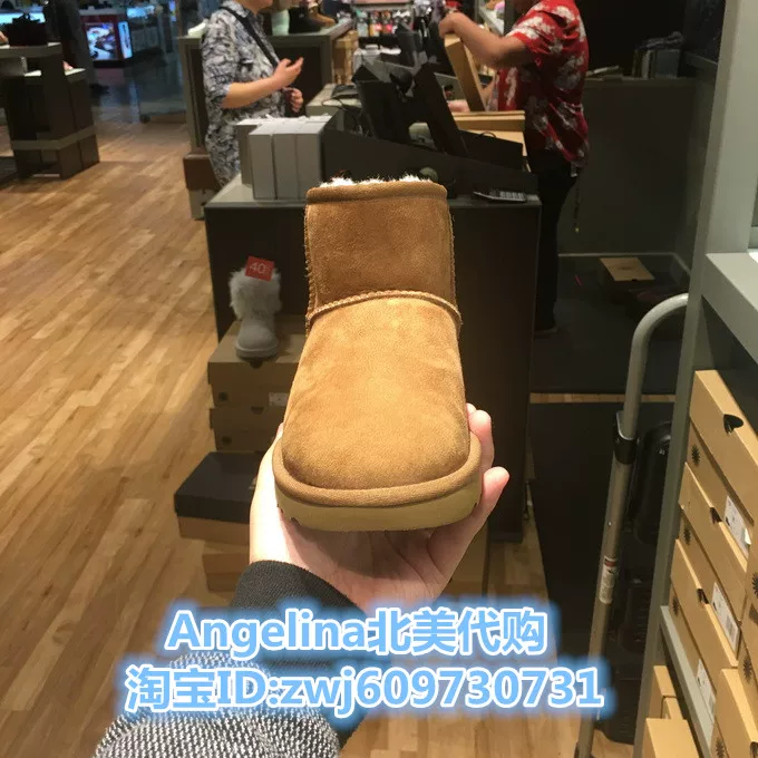 Североамериканская покупка обуви UGG Snow Boots 1016222 женские сапоги из овечьей шерсти без запаха, все в одном, мини-ботинки, короткие ботинки, классические водонепроницаемые