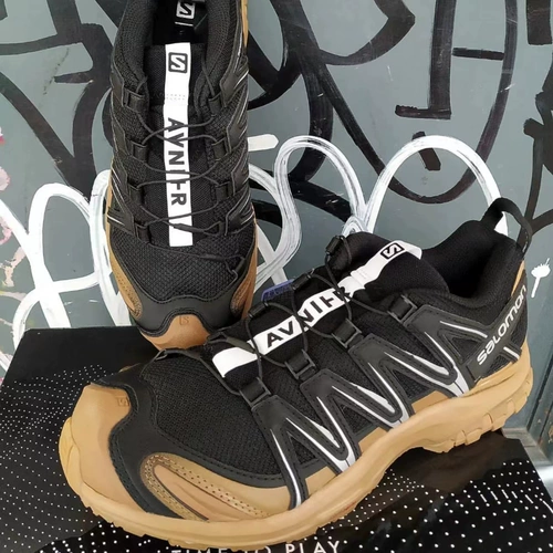 Salomon XA Pro 3d X Avnier Salo Meng Black White Glipper Мужская спортивная обувь на открытом воздухе 416621