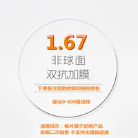 1,67 антирадиационные линзы+рамка