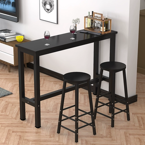 Nordic Modern Bar Table и стул Комбинированные Домашний Длинный столик батон