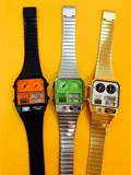 Японское движение за покупку в движении фигура Ana-Digi Temp Classic Retro Watch