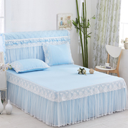 Hàn Quốc phiên bản của công chúa giường ren váy 1,8 m giường bao gồm mảnh duy nhất giường ren 笠 Simmons bảo vệ bìa giường bìa