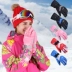 2018 sản phẩm mới mùa đông dày ấm áp và chống gió veneer đôi bảng trượt tuyết năm ngón tay cho nam và nữ - Găng tay Găng tay