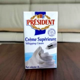 Французский импортный президент, чей крем на основе животных украсить кремовый пирог Сырь