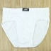 Đồ lót tam giác trắng nam cotton đồ lót nam ở eo kích thước lớn thanh niên quần short cotton đồ lót thể thao mùa hè