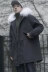 Mùa đông eo dây kéo cổ áo lông thú lớn dày ấm bông áo nam triều Hàn Quốc phiên bản của đội mũ trùm đầu dài bông áo khoác mùa đông áo Bông