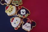 [Видео -учебное пособие] Ван Сяо Мию, Рождественская серия Disney Slim Spread Box Stereo Biscuits