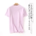 L36D mùa hè của phụ nữ mới cộng với phân bón XL chất béo MM Hàn Quốc phiên bản của lỏng tăng chữ thêu ngắn tay T-Shirt