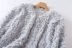 MM3 mùa xuân và mùa thu 2018 mới của Hàn Quốc phiên bản của giả lông màu rắn vòng cổ sang trọng áo khoác ngắn nữ thời trang hoang dã Faux Fur