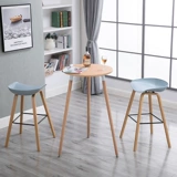 Стол, стол и стул Xiaoya, создайте скандинавские минималистские современные бары кофе с высоким содержанием круглых столов и комбинаций стула