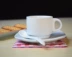 50 ml gốm cốc cà phê đặt cô đặc cup đen cốc cà phê tách trà chiếc đĩa đồ dùng cà phê bán buôn với muỗng