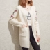 Áo len mùa xuân áo khoác nữ 2018 phụ nữ mới của Hàn Quốc phiên bản của hoang dã dài áo len áo len cardigan nữ lỏng lẻo là mỏng