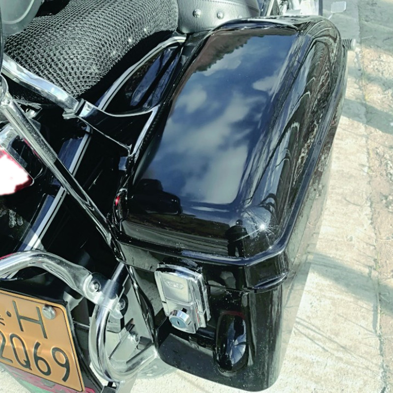 Suitable for Haojue Suzuki GZ150-A modified large side box original shelf without modification to install directly