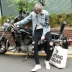 Mùa xuân và Mùa Thu Nam Áo Khoác Mỏng Áo Khoác Hàn Quốc Slim Sinh Viên Bình Thường Denim Jacket Trendy Joker