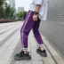 Mùa hè ins siêu quần cháy của nam giới xu hướng chín quần quần phong cách Harajuku bf Hàn Quốc phiên bản lỏng phần mỏng hip hop quần âu Crop Jeans