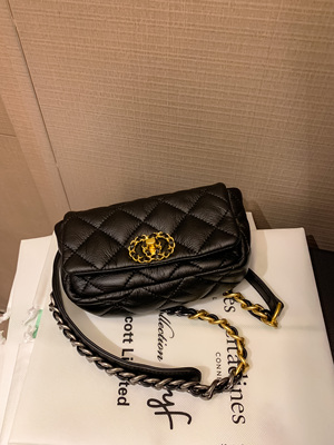 taobao agent Chain, advanced shoulder bag, small fashionable chest bag, Chanel style, chain bag, 2023 collection, high-quality style