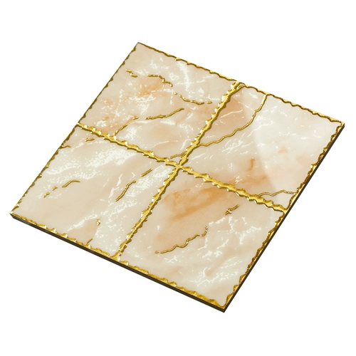Бесплатная доставка золотой кирпичный кирпич 300 микрокристаллический камень с жемчужным порошковым хрустальным кирпичным туалетом кухни балкон на стенах