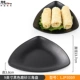 9 -INCH Black Scrub Triangle Plate