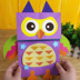 Động vật túi giấy phim hoạt hình tay con rối mẫu giáo nguyên liệu thủ công gói tự làm trẻ em sáng tạo dán làm đồ chơi giáo dục Handmade / Creative DIY