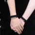 Vòng đeo tay nam vòng đeo tay của phụ nữ hạt vòng tay obsidian Hàn Quốc phiên bản của thủy triều sinh viên rosewood đồ trang sức các cặp vợ chồng ... Vòng đeo tay Clasp