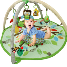 Игровой коврик для детей 包邮 明星同款猫头鹰宝宝爬行垫婴儿游戏毯新生儿益智玩具0-1岁