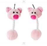 3 БЕСПЛАТНАЯ ДОСТАВКА МАЛЕНЬКАЯ И Средняя ПЭТ -собака Тедди Двойная голова BB под названием Cartoon Cttong Plush Sound Toy Специальное предложение