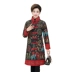 Áo gió nữ quốc gia dài 2018 áo khoác mùa đông mới nữ retro đĩa khóa bông thủy triều Trung Quốc quần áo cotton gió - Bông