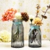 Hoa cao 25cm cắm hoa xanh thủy canh hoa khô hoa nhân tạo hoa nhiều màu hoa văn bình hoa - Vase / Bồn hoa & Kệ