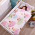 Trẻ em mẫu giáo của quilt ba mảnh cotton bé nap bộ đồ giường nhỏ bé cotton bộ đồ giường với core sáu mảnh 	chăn ga cho bé đi học	 Bộ đồ giường trẻ em