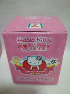 Подлинный Гонконг 7-11 Hello Kitty Tokidoki Gitty Cat № 22 Day Day Saltine's Heart Pendant