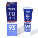 [韩国正品 爱茉莉蓝色麦迪安93median清除牙垢牙膏]
