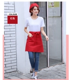 Официанты мужчины и женщины пол -короткие водонепроницаемые черные ресторан ресторан ресторана «Десять лет» 15 -летний магазин 15 цветных поваров