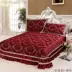Giường nhung châu Âu ba mảnh chăn bông điều hòa không khí quilting là giường đôi quilted 1,8m mét - Trải giường Trải giường