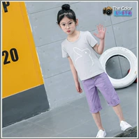 Серый кролик T+Purple Skin Pants Set