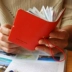 Wenwu đích thực Hàn Quốc Plepic retro khí chất thanh lịch 30 thẻ gói mẫu chéo nam và nữ chủ thẻ ngân hàng ví Chủ thẻ