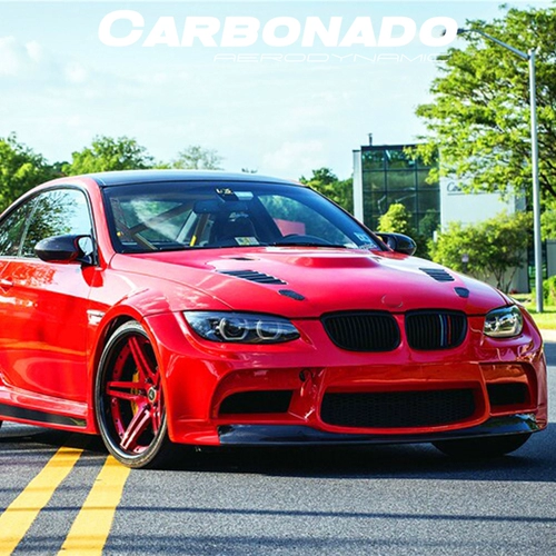 Carbonado BMW M3 E92 E93 Vorsteiner модифицирован широко -тел -фронтальный и задний боковой бампер