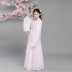 Sansheng Sanshi Shili Peach Blossom Lắc cùng một đoạn ánh sáng trắng Hanfu đêm của trẻ em Hua trang phục cô gái trang phục cổ tích - Trang phục trang phục trẻ em sequin Trang phục