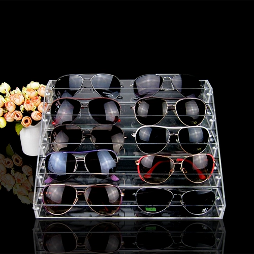 Акриловый стенд, съемный многослойный конструктор, солнцезащитные очки, пластиковая прозрачная система хранения