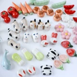 Керамические мультипликационные палочки для палочек на стойку животных арбуз вегетарианский творческий творческий