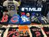 Đài Loan mua MLB Yankees Túi dây rút Ba lô Nam và nữ Ba lô Ba lô Túi đeo chéo Cặp học sinh balo chống nước Ba lô