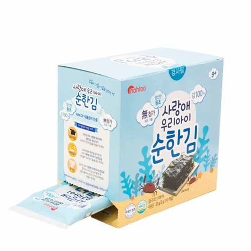 U Южная Корея Найда Морские мохи таблетки без добавления жареных к тюкам солонного сахара без приправы не приправляя детские закуски
