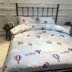 60 Tencel mảnh duy nhất quilt cover mùa xuân và mùa hè hai mặt lụa duy nhất đôi khỏa thân ngủ chăn sinh viên tấm 1.5 1.8 m