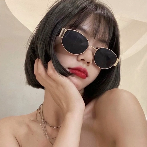 Брендовые ретро трендовые солнцезащитные очки, защита от ультрафиолета, популярно в интернете