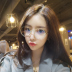 Vòng kính khung nữ Hàn Quốc phiên bản của thủy triều retro ánh sáng phẳng chống ánh sáng màu xanh với cận thị mềm chị kính khung nữ khuôn mặt tròn đồng bằng mặt tạo tác Kính khung
