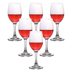 Pha lê rượu vang đỏ đặt nhà 6 Túi cốc nhỏ dày rượu nho thủy tinh Châu Âu pha lê đặt rượu vang Rượu vang
