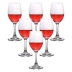 Pha lê rượu vang đỏ đặt nhà 6 Túi cốc nhỏ dày rượu nho thủy tinh Châu Âu pha lê đặt rượu vang ly pha lê rượu vang Rượu vang